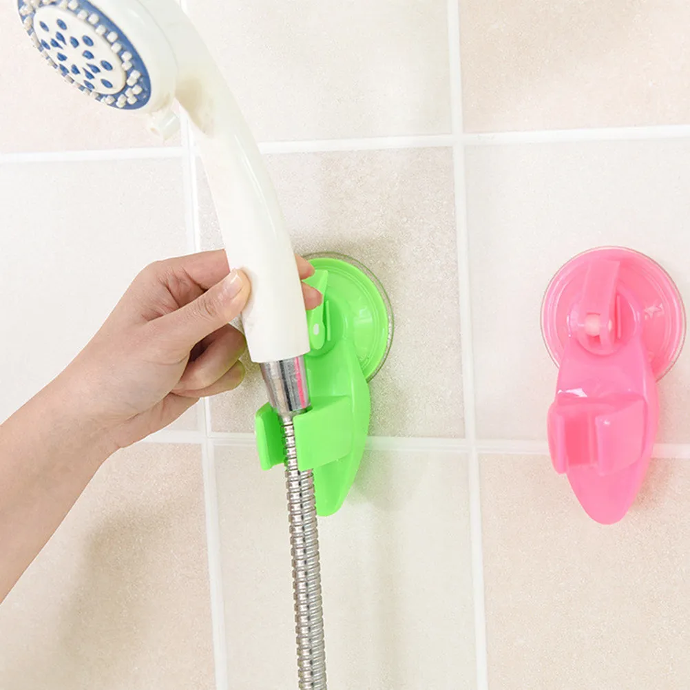 Shower Head Holder with Strong Suction Cup No Installation Needed Plastic Anti-Slip Base for Standard Hose Rosy Suction Shower
Shower Head Holder with Strong Suction Cup No Installation Needed Plastic Anti-Slip Base for Standard Hose Rosy Suction Shower