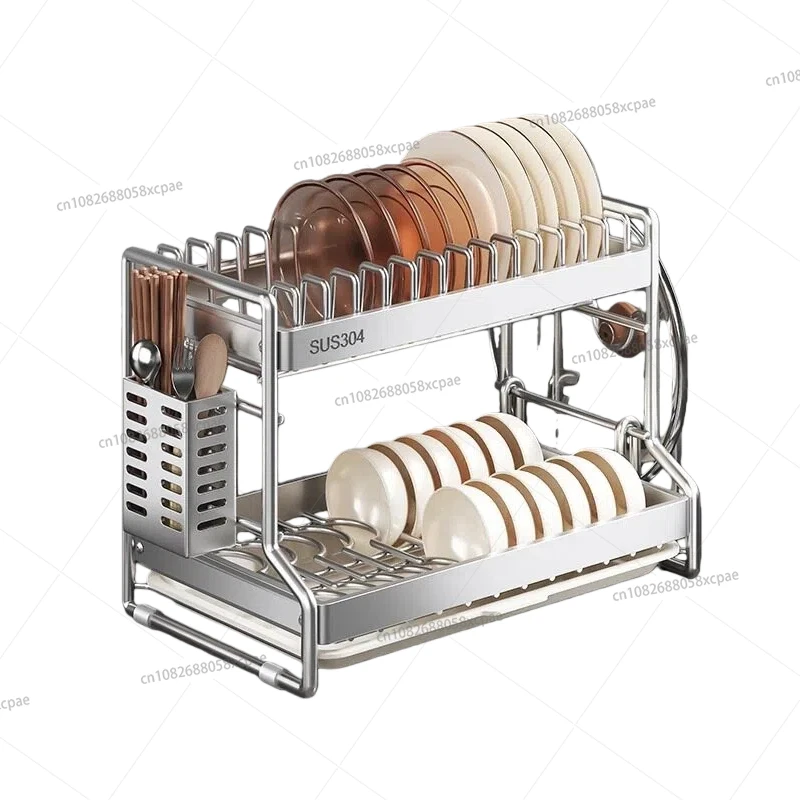 Stainless Steel Cutlery Rack with Drain Tray, Cutlery Rack and Chopstick Rack for Kitchen Counter Finishing
Stainless Steel Cutlery Rack with Drain Tray, Cutlery Rack and Chopstick Rack for Kitchen Counter Finishing