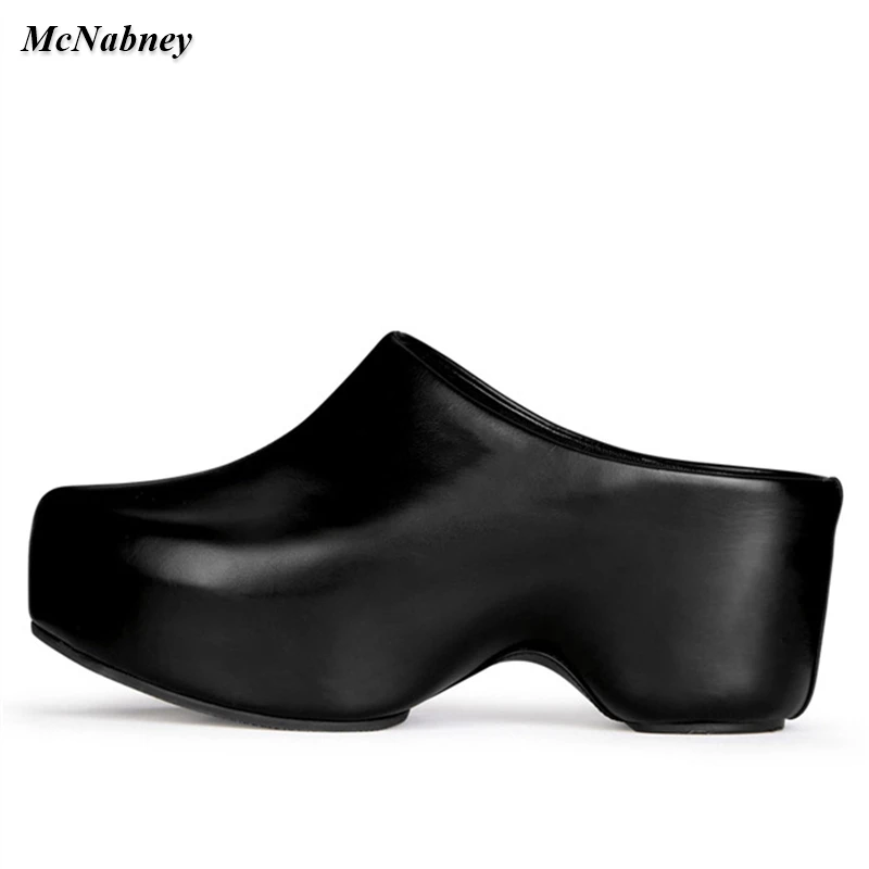 2023 New Summer Women Platform Thick Sole Slippers Round Toe Shallow High Heel Non Slip Sandals Comfort Slip On Ladies Shoes
2023 New Summer Women Platform Thick Sole Slippers Round Toe Shallow High Heel Non Slip Sandals Comfort Slip On Ladies Shoes
