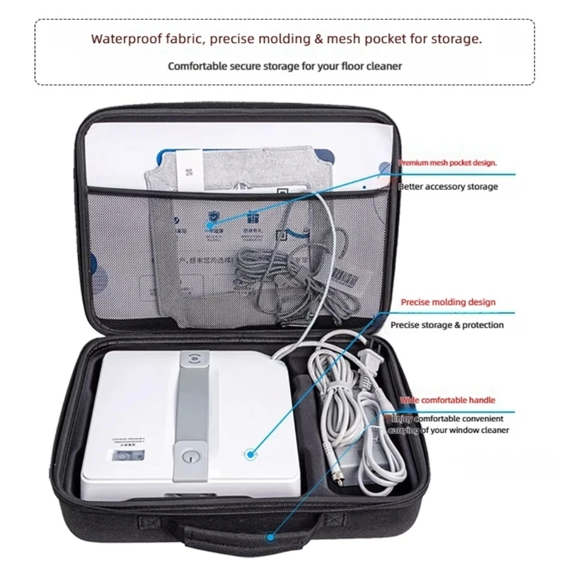 Convenient Organiser Hand Bag For Mini 2 Robotic Window Wiper Design With Secure Fit And Storage Space X3UB
Convenient Organiser Hand Bag For Mini 2 Robotic Window Wiper Design With Secure Fit And Storage Space X3UB