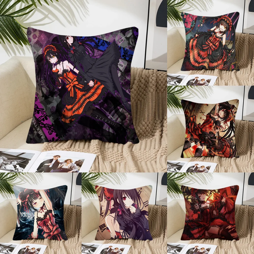 Anime Tokisaki Kurumi Date A Live Pillow Case Square Pillow Bedroom Sofa Leisure Comfort Cushion Car Living Room Home Decoration
Anime Tokisaki Kurumi Date A Live Pillow Case Square Pillow Bedroom Sofa Leisure Comfort Cushion Car Living Room Home Decoration