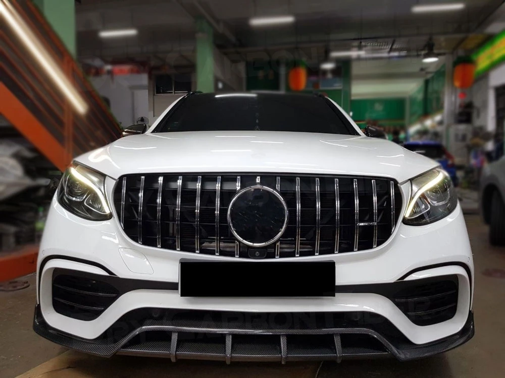 Carbon Fiber Front Bumper Lip Chin Spoiler Shovel for Benz GLC Class Coupe W253 GLC63 Original Bumper 2016-2019 FRP Car Styling
Carbon Fiber Front Bumper Lip Chin Spoiler Shovel for Benz GLC Class Coupe W253 GLC63 Original Bumper 2016-2019 FRP Car Styling