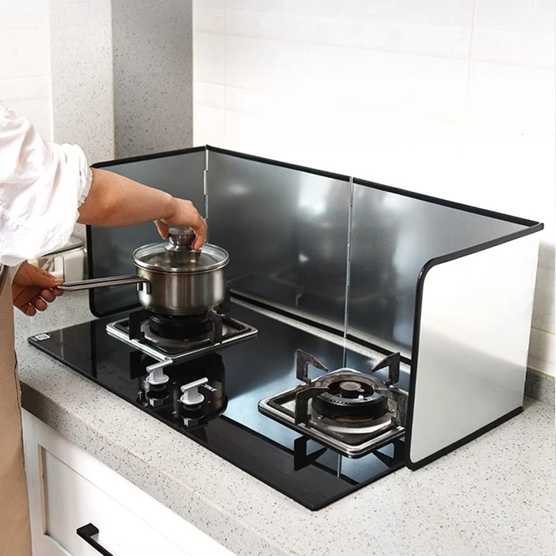 New Three-Sided Kitchen Oil Splash Shield Splash Baffle Splash Heat Isolation Oil And Gas Stove Baffle
New Three-Sided Kitchen Oil Splash Shield Splash Baffle Splash Heat Isolation Oil And Gas Stove Baffle