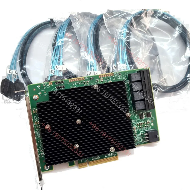 LSI 9300-16i SAS HBA Controller 12Gb PCIe x8 IT Mode Broadcom TrueNAS ZFS Compatible
LSI 9300-16i SAS HBA Controller 12Gb PCIe x8 IT Mode Broadcom TrueNAS ZFS Compatible