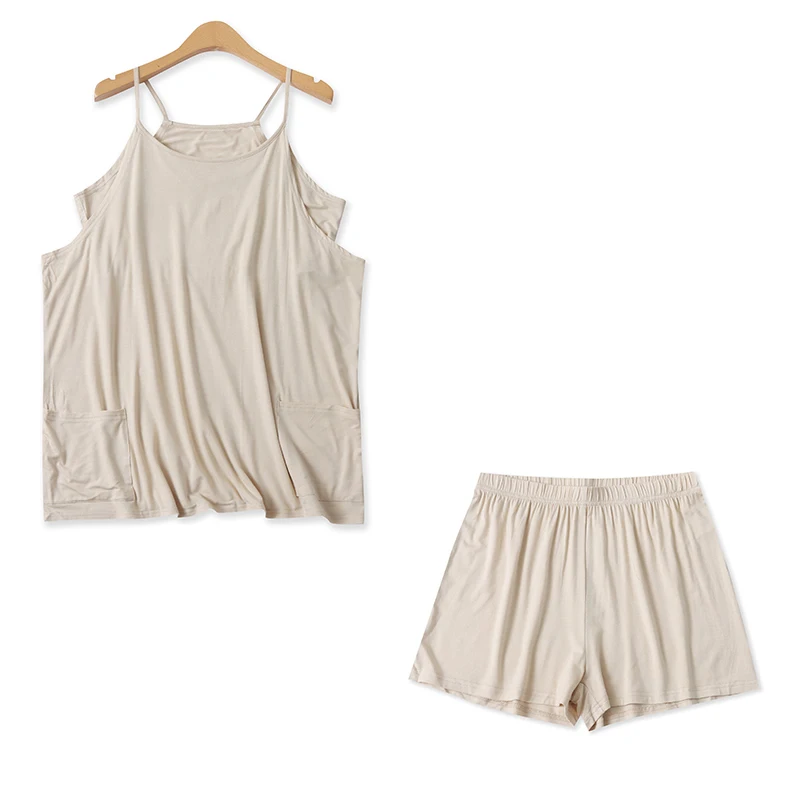 Fashionable Modal Anti-Light Set Women's Summer New Style Strapless Crop Top Elastic Waist Shorts Set Stylish Comfortable Wom...
Fashionable Modal Anti-Light Set Women's Summer New Style Strapless Crop Top Elastic Waist Shorts Set Stylish Comfortable Wom...