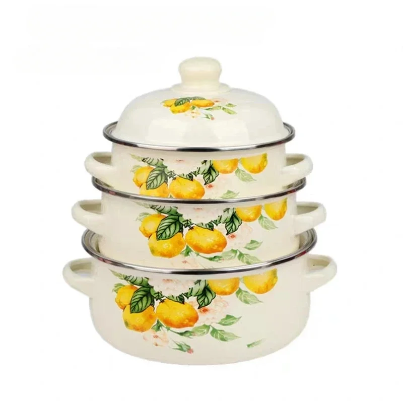 3pcs ENAMEL UTENSIL CERAMIC 1-2L CASSEROLE SAUCEPAN MINI COOKING PAN COOKING POT SOUP COOKER
3pcs ENAMEL UTENSIL CERAMIC 1-2L CASSEROLE SAUCEPAN MINI COOKING PAN COOKING POT SOUP COOKER