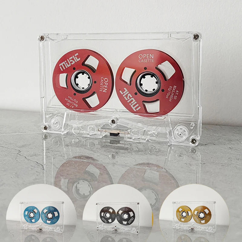 Double Sided Metal Small Opening Cassette Tape Retro Blank Audio Tape Type Handmade Reel To Reel Cassette Tapes
Double Sided Metal Small Opening Cassette Tape Retro Blank Audio Tape Type Handmade Reel To Reel Cassette Tapes