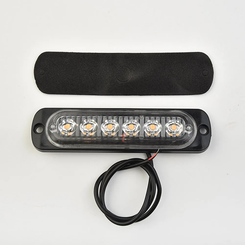 Parts LED Flash Light 18W Yellow Safety Strobe Lamps Bulbs Luminous Plastic Black Housing Transparent Lens Set
Parts LED Flash Light 18W Yellow Safety Strobe Lamps Bulbs Luminous Plastic Black Housing Transparent Lens Set