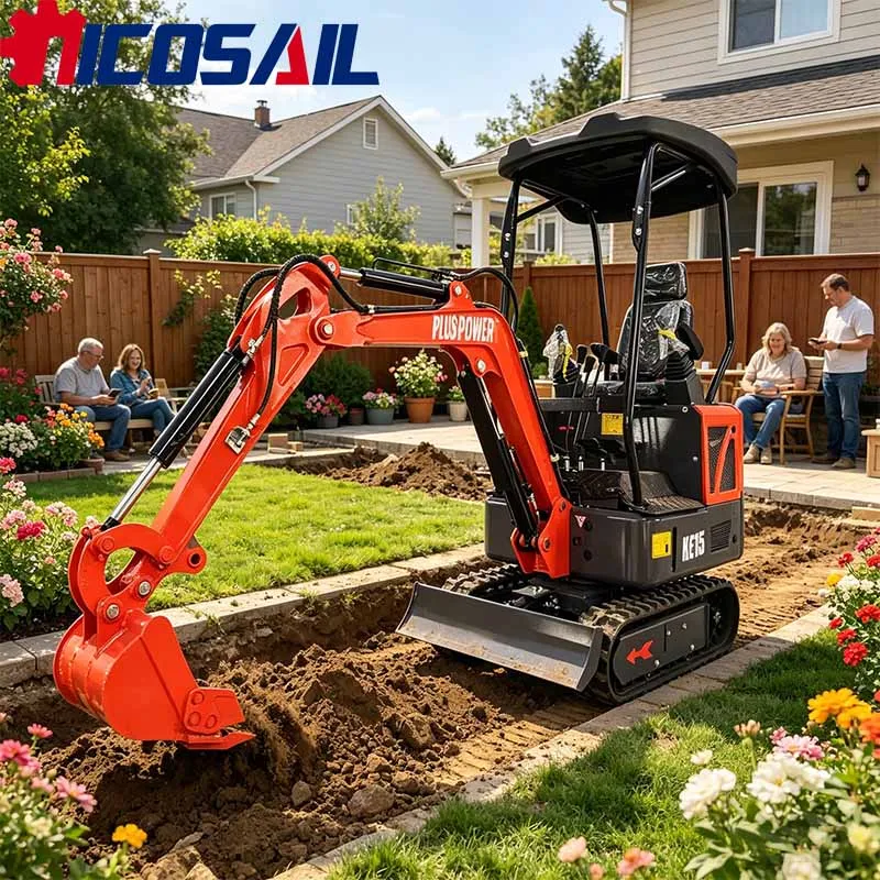 1.5 Ton Chinese Made CE Certified Mini Excavator, Customizable Multi-function Crawler Digger for Farm, Garden & Construction
1.5 Ton Chinese Made CE Certified Mini Excavator, Customizable Multi-function Crawler Digger for Farm, Garden & Construction