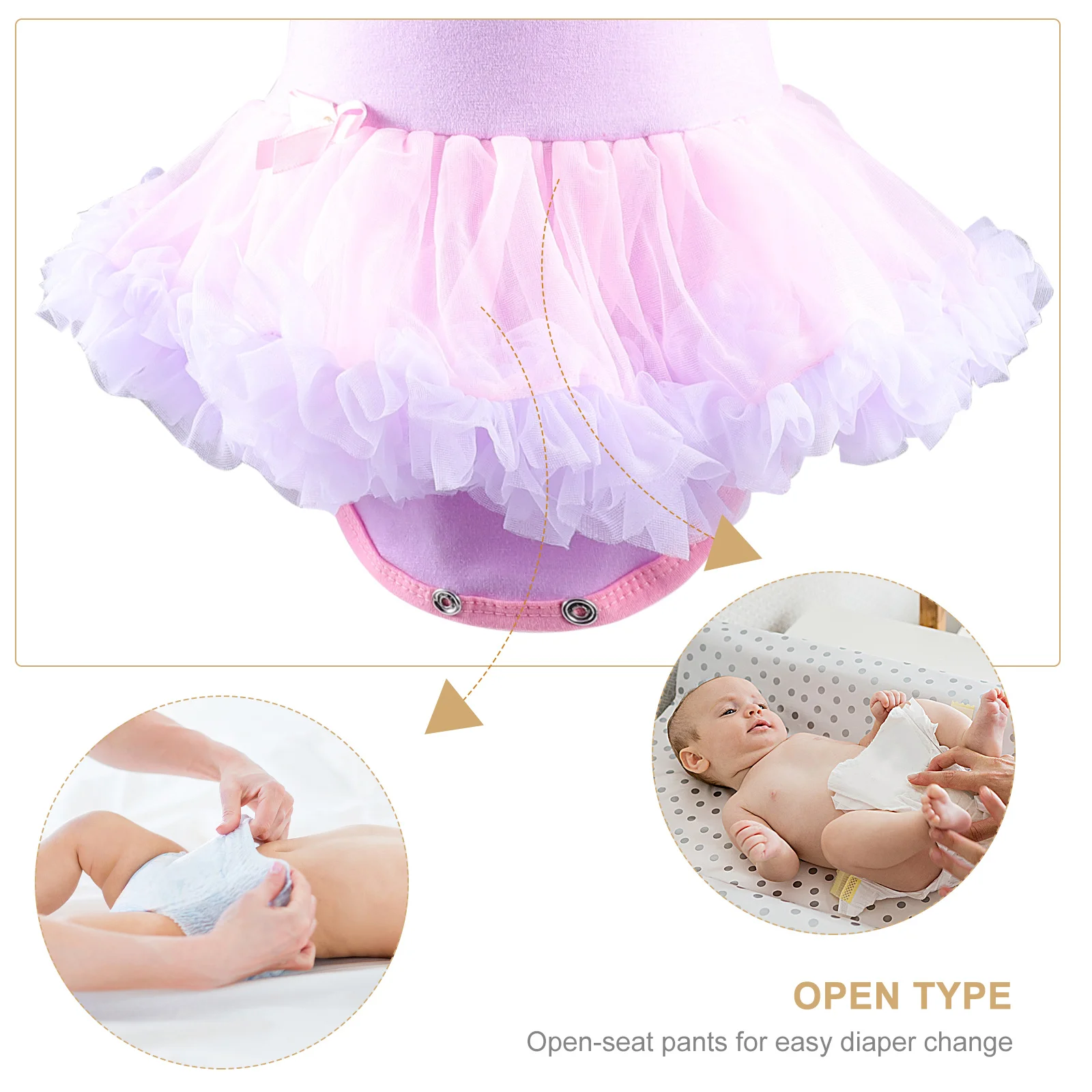 1Pcs Infant Romper Skirt Exquisite Workmanship Durable Beautiful Bright Colors Stage Performance Holiday Decor Baby Dress
1Pcs Infant Romper Skirt Exquisite Workmanship Durable Beautiful Bright Colors Stage Performance Holiday Decor Baby Dress