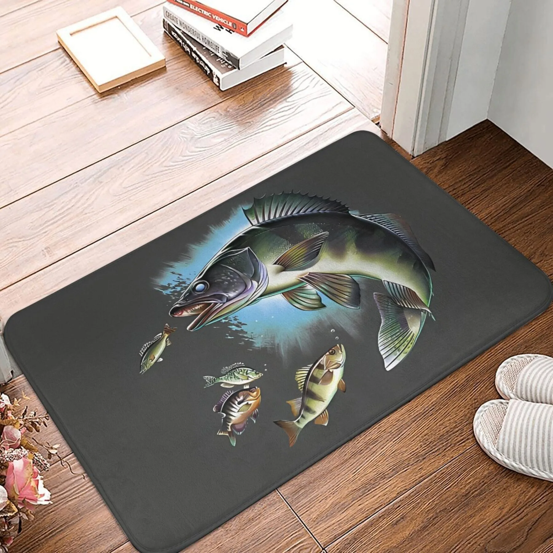 1PC Fishes pattern Door Mats Kitchen Rugs Non-Slip Pop arts design Living room Rugs Bath Mat Carpet for Home Sink Laundry Decor 
1PC Fishes pattern Door Mats Kitchen Rugs Non-Slip Pop arts design Living room Rugs Bath Mat Carpet for Home Sink Laundry Decor