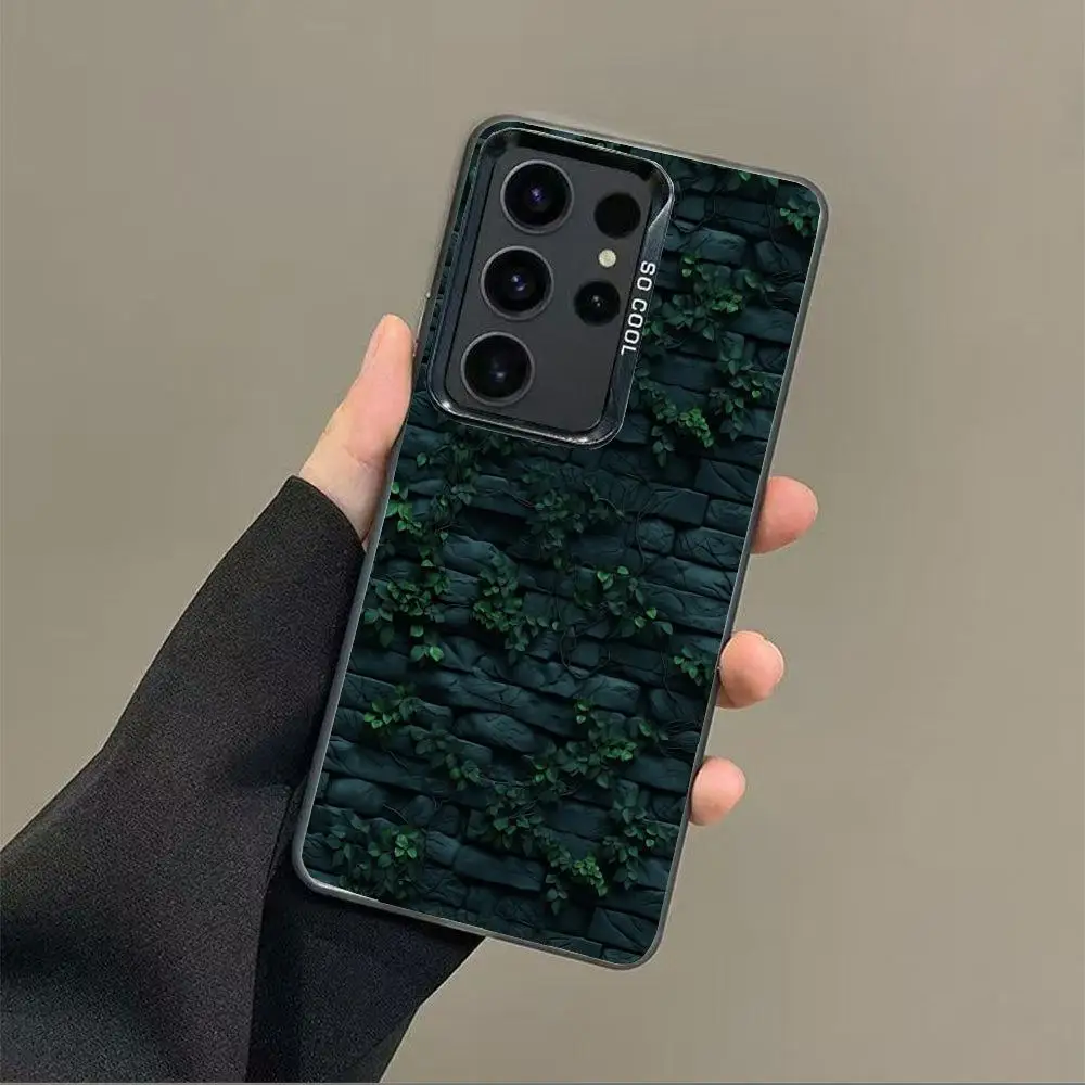 Wall green plants case for Galaxy S25 S24 S23 S22 S21 S20 Ultra/ FE/Plus shock-proof rear cover anti-fingerprint
Wall green plants case for Galaxy S25 S24 S23 S22 S21 S20 Ultra/ FE/Plus shock-proof rear cover anti-fingerprint