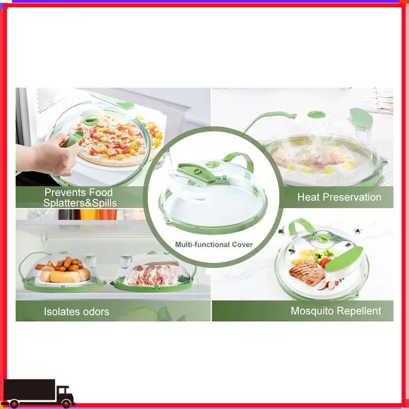 Premium 2PCS Microwave Cover For Food,10Inch Upgraded Transparent Microwave Splatter Cover With Heat-Resistant Handle Easy Insta
Premium 2PCS Microwave Cover For Food,10Inch Upgraded Transparent Microwave Splatter Cover With Heat-Resistant Handle Easy Insta