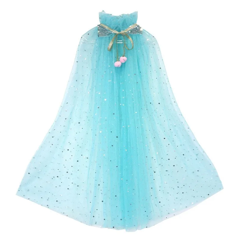 Children's Elsa Cape Halloween Costume Girls' Princess Shawl Outerwear Cartoon Character Theme Party Dress Code
Children's Elsa Cape Halloween Costume Girls' Princess Shawl Outerwear Cartoon Character Theme Party Dress Code