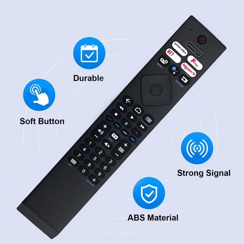 Лучший голосовой пульт дистанционного управления YKF474-B013 для Philips Android 4K HD LED Smart TV для 50PUS8506/12 50PUS8507/12 43PUS8505/12
Лучший голосовой пульт дистанционного управления YKF474-B013 для Philips Android 4K HD LED Smart TV для 50PUS8506/12 50PUS8507/12 43PUS8505/12