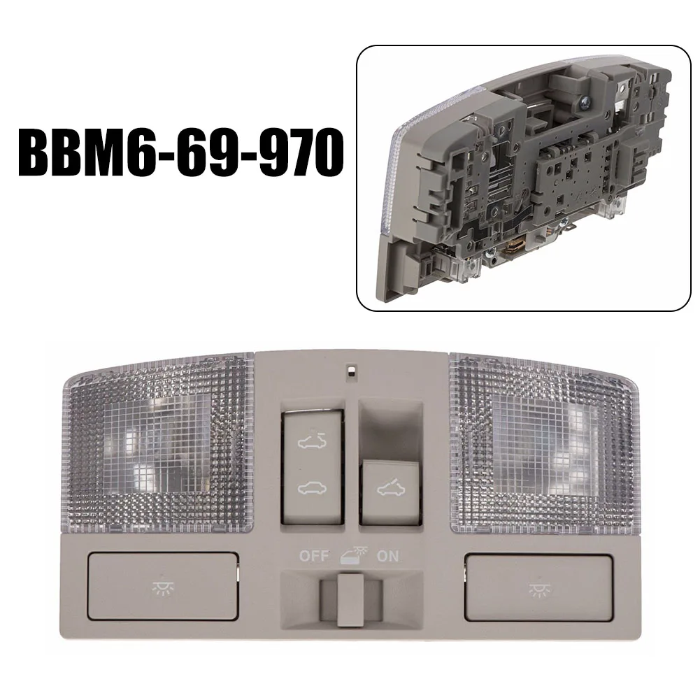 BBM6-69-970 для Mazda 3 2010-2013, лампа для чтения на верхней консоли, люк на крыше, серый интерьер, потолочный светильник с картой на крыше
BBM6-69-970 для Mazda 3 2010-2013, лампа для чтения на верхней консоли, люк на крыше, серый интерьер, потолочный светильник с картой на крыше