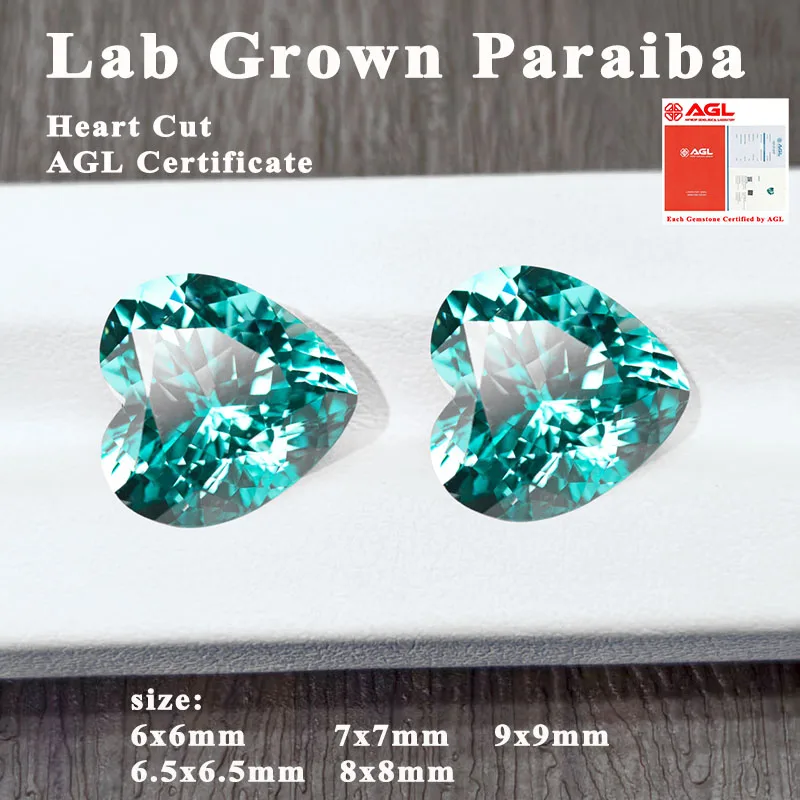 Lab Grown Paraiba Heart Cut Gemstone Neon Blue Color for DIY Advanced Jewelry Making Inlay Ring Necklace Selectable Certificate
Lab Grown Paraiba Heart Cut Gemstone Neon Blue Color for DIY Advanced Jewelry Making Inlay Ring Necklace Selectable Certificate