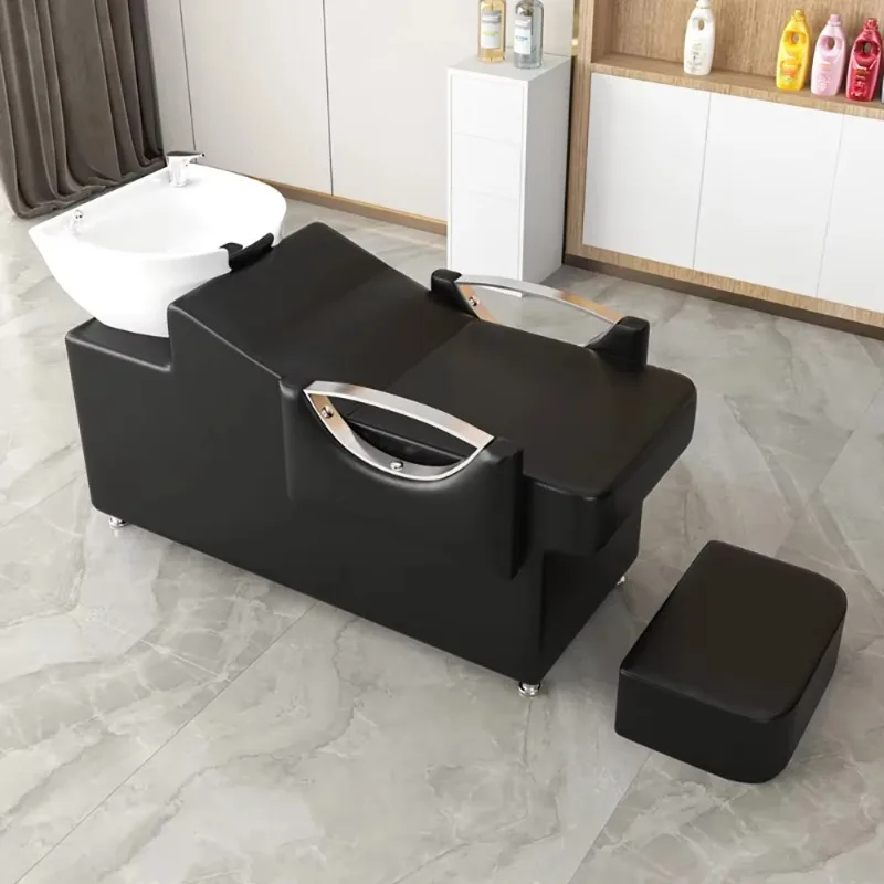 Unique Luxury Shampoo Bed Simple Fashion Modern Aesthetic Shampoo Recliner Delicacy Nordic Cadeira De Barbearia Salon Furniture
Unique Luxury Shampoo Bed Simple Fashion Modern Aesthetic Shampoo Recliner Delicacy Nordic Cadeira De Barbearia Salon Furniture