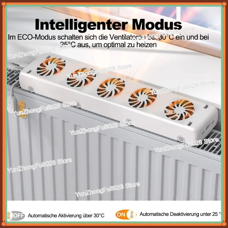 1set 5.0 Radiator Ventilators Radiator Fan Airflow Rate Adjustment Booster Extension Set Ventilator Fan Energy-efficient
1set 5.0 Radiator Ventilators Radiator Fan Airflow Rate Adjustment Booster Extension Set Ventilator Fan Energy-efficient