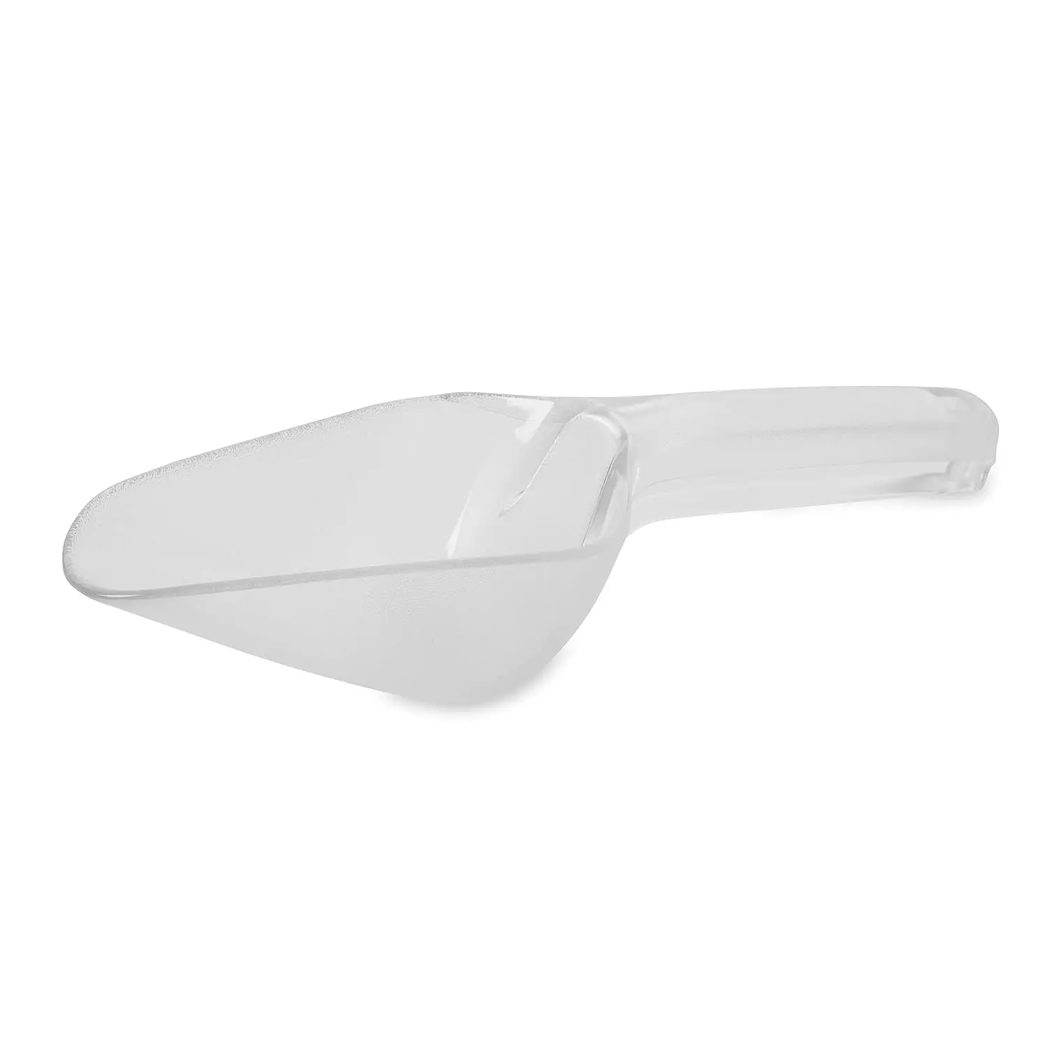 Plastic Utility Ice Scooper, 6-ounce, Clear, Dishwasher Safe Kitchen Scoop for Weddings/Bar/Ice Bucket/Kitchen/Popcorn
Plastic Utility Ice Scooper, 6-ounce, Clear, Dishwasher Safe Kitchen Scoop for Weddings/Bar/Ice Bucket/Kitchen/Popcorn