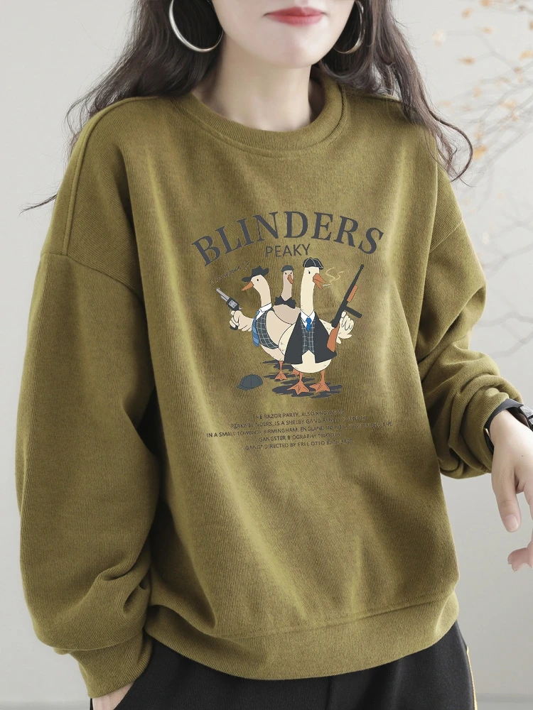 Loose Fit Cotton Sweatshirt Salted Cabbage Green White Enhancing Comfortable Large Size Autumn Winter Women's Casual Hoodie
Loose Fit Cotton Sweatshirt Salted Cabbage Green White Enhancing Comfortable Large Size Autumn Winter Women's Casual Hoodie