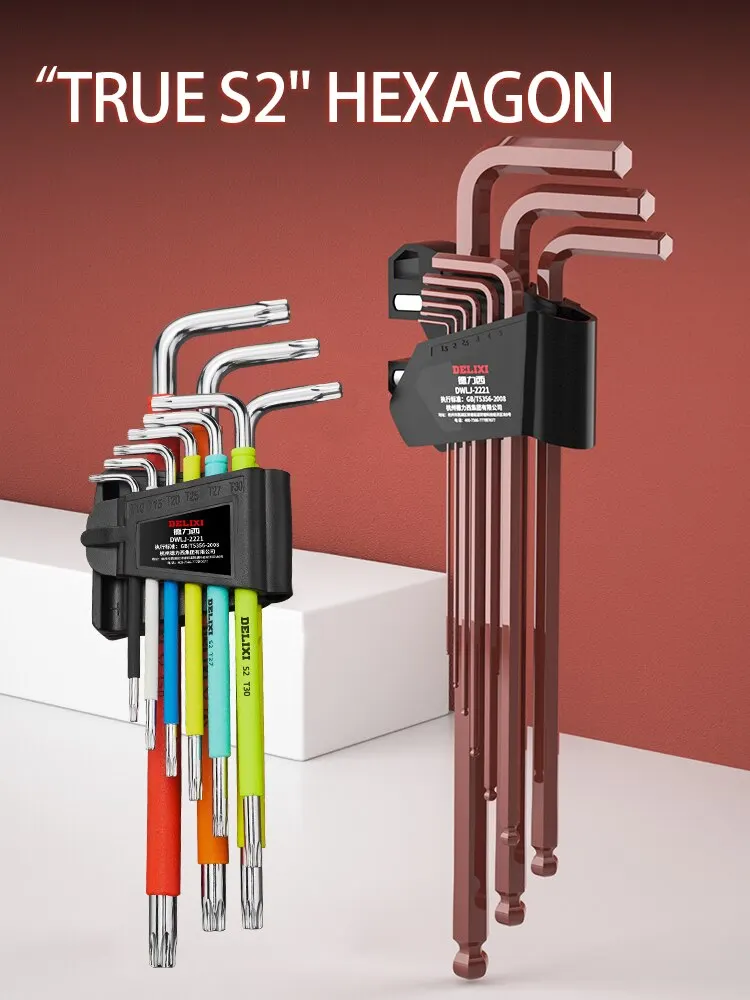 L Type Hand Tools Kit Allen Key Set Hex Wrench Screwdriver Set Hexagon Spanner Universal Ball End Torx Star Keys Tool
L Type Hand Tools Kit Allen Key Set Hex Wrench Screwdriver Set Hexagon Spanner Universal Ball End Torx Star Keys Tool