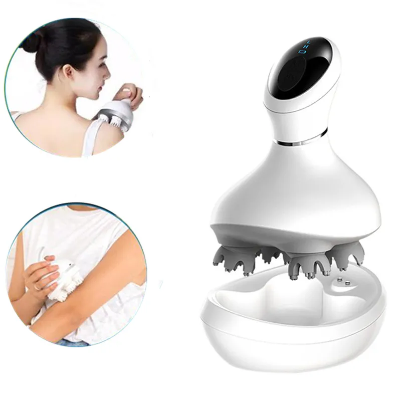 3D Head Massage Instrument Electric Body Massager Body Back Neck DeepTissue Kneading Vibrating Relaxation Device Health Care
3D Head Massage Instrument Electric Body Massager Body Back Neck DeepTissue Kneading Vibrating Relaxation Device Health Care