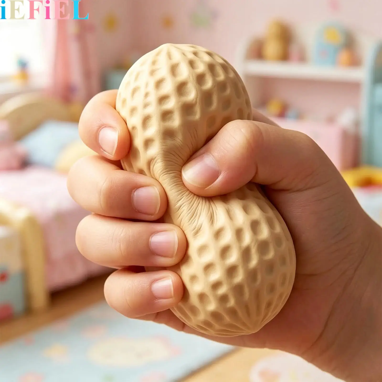 2Pcs Peanut Shape Sensory Fidget Toy Flour-filled Slow-rebound Stretchy Squishy Toys for Anxiety Relief Squeeze Plaything
2Pcs Peanut Shape Sensory Fidget Toy Flour-filled Slow-rebound Stretchy Squishy Toys for Anxiety Relief Squeeze Plaything