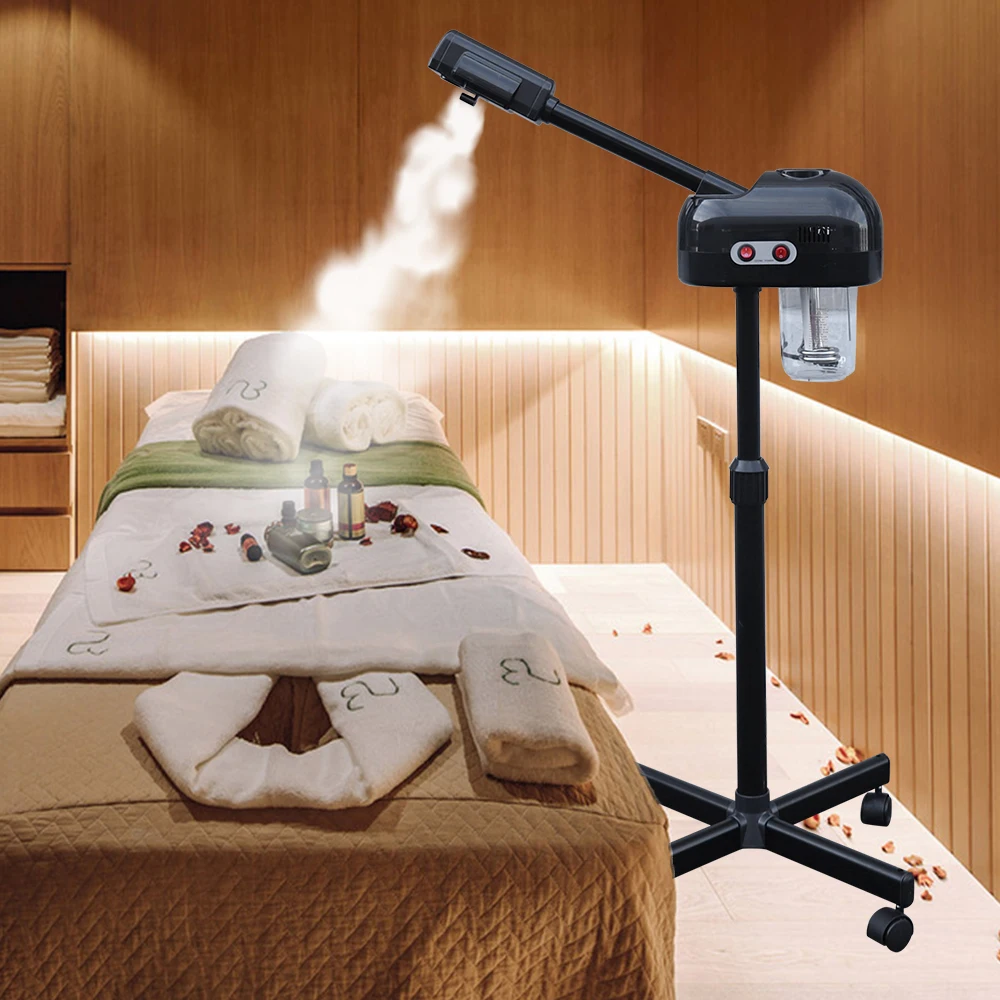 Face Steamer for Facial Deep Cleaning Professional, Stand Facial Steamer with Hot Mist and 360° Rotatable Nozzle, for Salon, Spa
Face Steamer for Facial Deep Cleaning Professional, Stand Facial Steamer with Hot Mist and 360° Rotatable Nozzle, for Salon, Spa