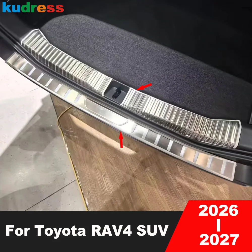 For Toyota RAV4 RAV 4 SUV 2026 2027 Steel Car Rear Trunk Bumper Cover Trim Tailgate Door Sill Plate Guard Pad Accessories
For Toyota RAV4 RAV 4 SUV 2026 2027 Steel Car Rear Trunk Bumper Cover Trim Tailgate Door Sill Plate Guard Pad Accessories