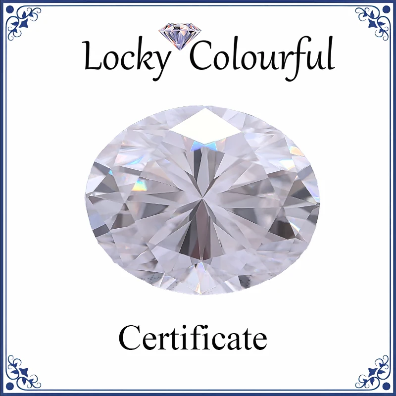 Moissanite Top Quality Oval Cut Super D Color VVS1 for DIY Charms Beads Jewelry Making Pendant Materials with GRA Certificate
Moissanite Top Quality Oval Cut Super D Color VVS1 for DIY Charms Beads Jewelry Making Pendant Materials with GRA Certificate