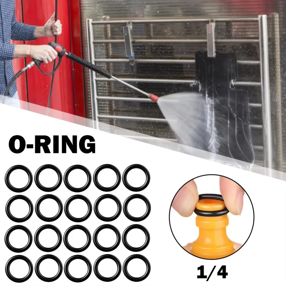 40Pcs/Set High Pressure O Ring Set Rubber Durable Washer Cleaner O-Ring 1/4 M22 3/8 Quick Disconnect Washer Seal Connector Tools
40Pcs/Set High Pressure O Ring Set Rubber Durable Washer Cleaner O-Ring 1/4 M22 3/8 Quick Disconnect Washer Seal Connector Tools