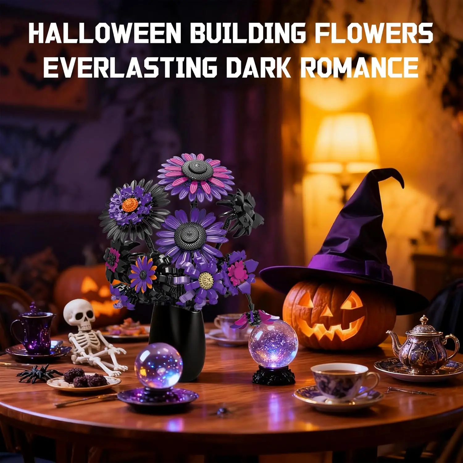 1009 Pcs Sunflower Building Set Flowers Purple Art Compatible with Lego Botanical Collection for Adults Home Decor Gift
1009 Pcs Sunflower Building Set Flowers Purple Art Compatible with Lego Botanical Collection for Adults Home Decor Gift
