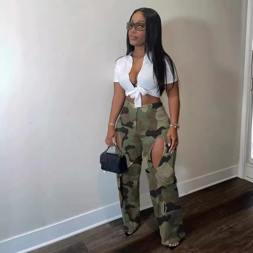 New Fashion Digital High-definition Printed Straight-leg Pants, Women's Four Seasons Casual Loose Ripped Cross Cargo Long Pants
New Fashion Digital High-definition Printed Straight-leg Pants, Women's Four Seasons Casual Loose Ripped Cross Cargo Long Pants