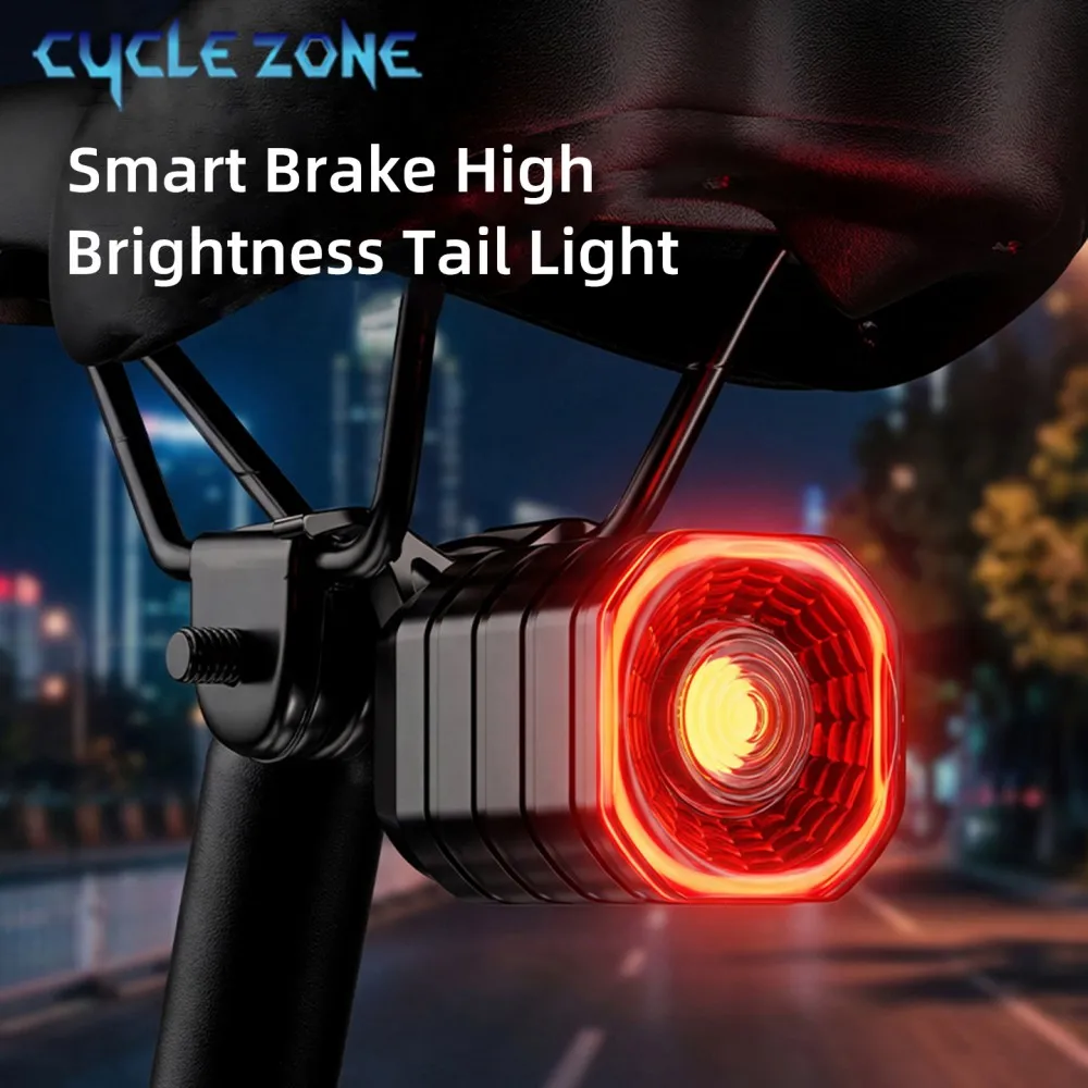 Smart Brake Bicycle Taillight Auto Start Stop Type-C Rechargeable High Visibility Bicycle Rear Light MTB Cycling Accessories
Smart Brake Bicycle Taillight Auto Start Stop Type-C Rechargeable High Visibility Bicycle Rear Light MTB Cycling Accessories