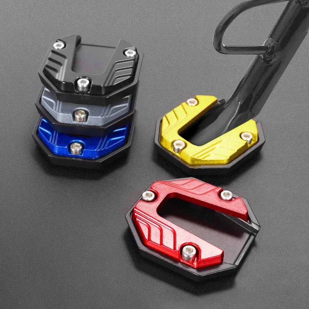 Anti-slip side support pad, side stand base, universal side stand with enlarged base for electric vehicles and motorcycles
Anti-slip side support pad, side stand base, universal side stand with enlarged base for electric vehicles and motorcycles