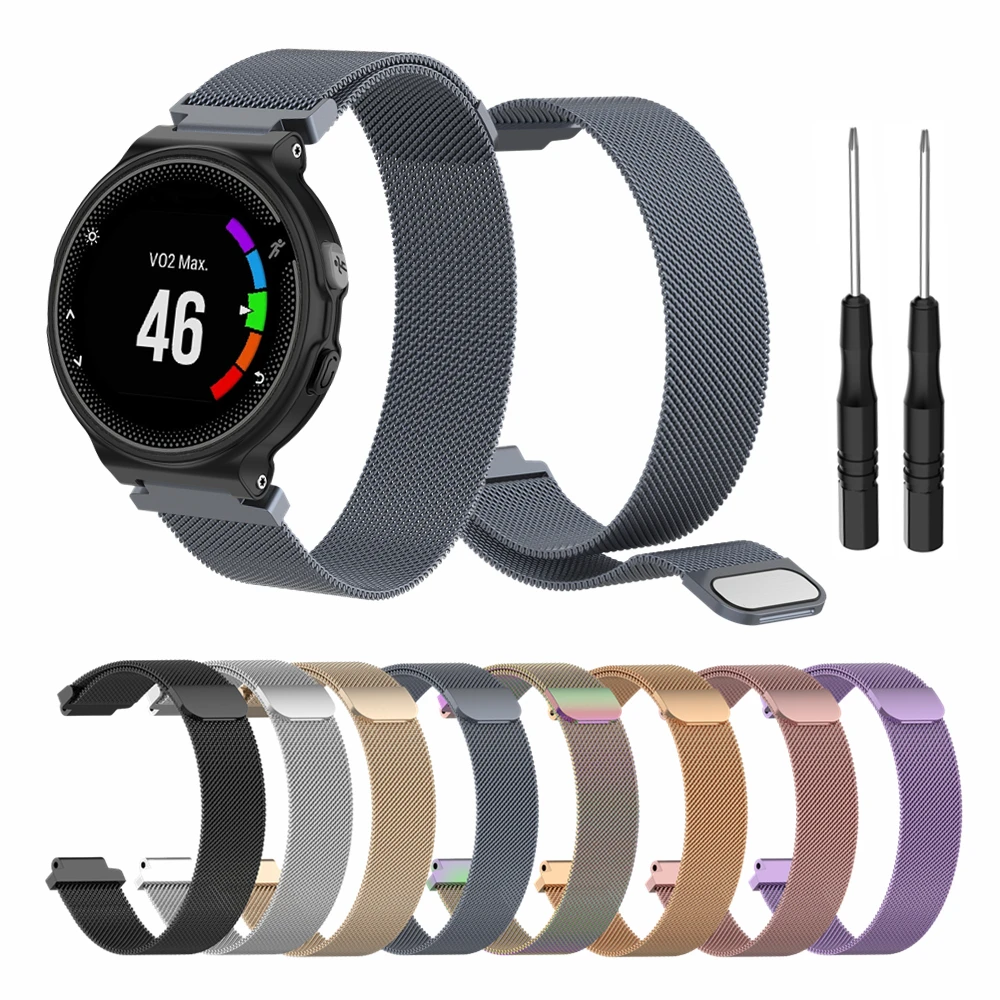 Металлический ремешок для наручных часов Garmin Forerunner 235/220/230/620/630/735XT/touchs20 S5 S6
Металлический ремешок для наручных часов Garmin Forerunner 235/220/230/620/630/735XT/touchs20 S5 S6