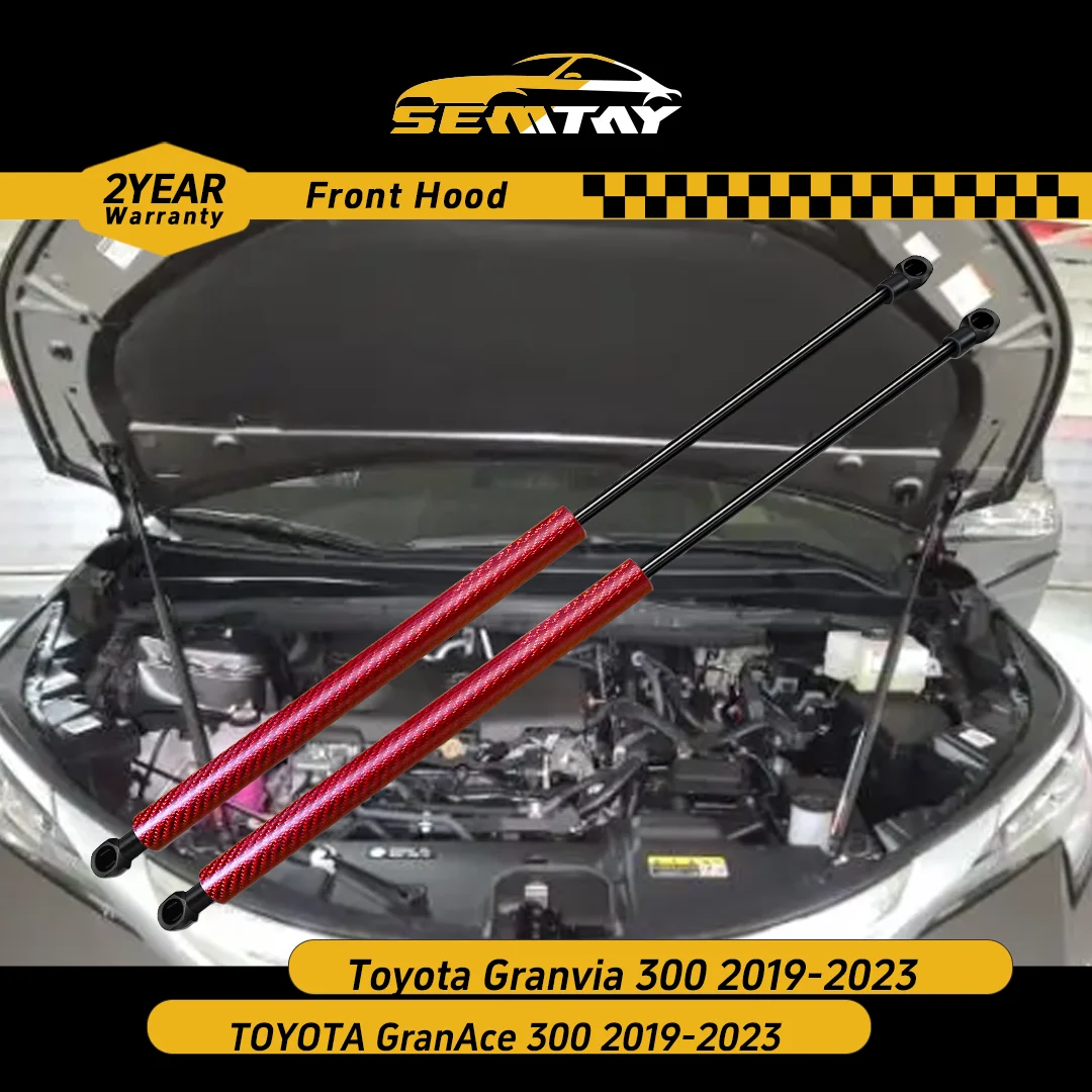 Амортизаторы капота SEMTAY, совместимые с Toyota Granvia 300 / GranAce 300 2019-2023, газовые упоры для капота
Амортизаторы капота SEMTAY, совместимые с Toyota Granvia 300 / GranAce 300 2019-2023, газовые упоры для капота