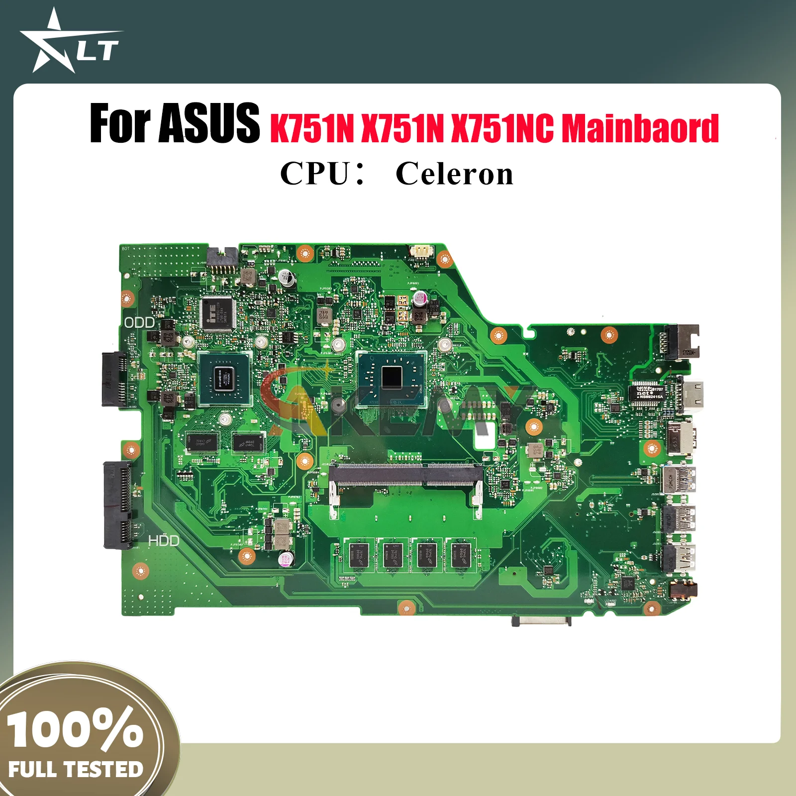 X751NV Laptop Motherboard For ASUS VivoBook X751N K751N X751NC X751NA X751NV Notebook Mainboard With Celeron CPU 106% tests OK
X751NV Laptop Motherboard For ASUS VivoBook X751N K751N X751NC X751NA X751NV Notebook Mainboard With Celeron CPU 106% tests OK