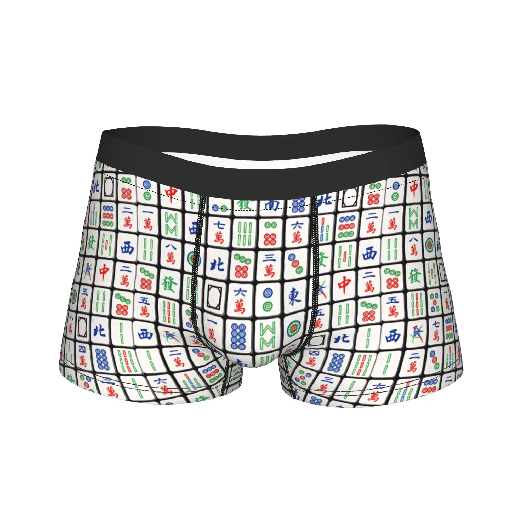 Chinese Mahjong Pattern Boxershorts Pouch Underwear Hot Sale Printing Boxer Brief Comfortable Men's Underpants Big Size
Chinese Mahjong Pattern Boxershorts Pouch Underwear Hot Sale Printing Boxer Brief Comfortable Men's Underpants Big Size