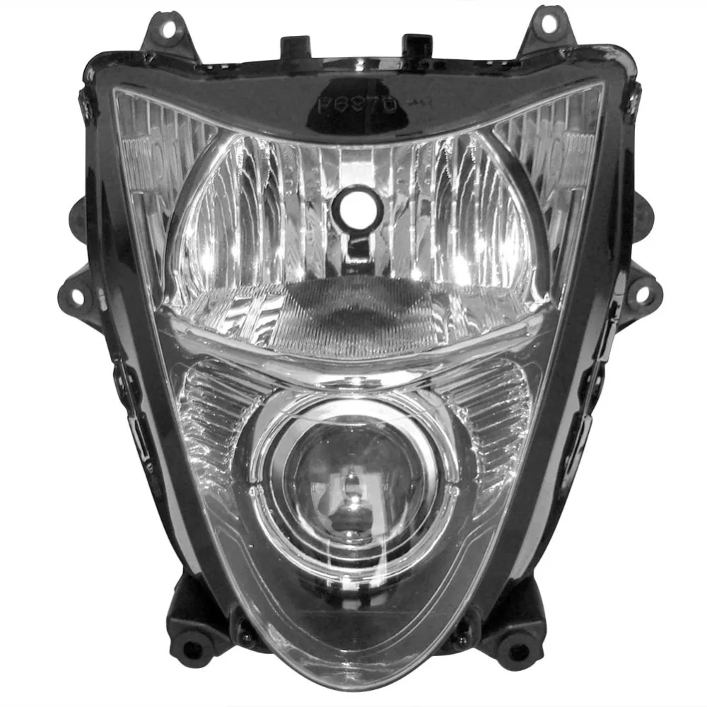 Передняя фара для мотоцикла, супер яркая белая фара в сборе для Suzuki GSXR1300 2008 2009 2010 2011
Передняя фара для мотоцикла, супер яркая белая фара в сборе для Suzuki GSXR1300 2008 2009 2010 2011