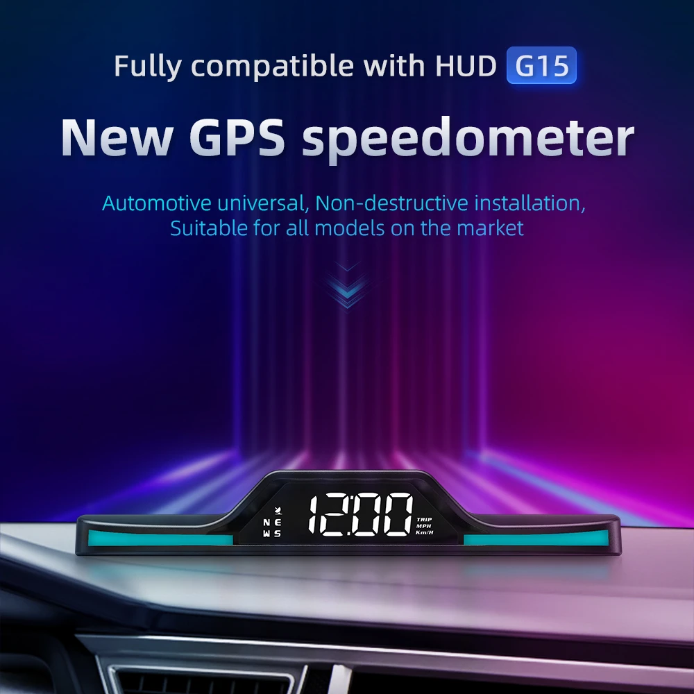 G15 HUD GPS Автомобильный спидометр или часы безопасность вождения проекционный дисплей поддерживает топливные транспортные средства бензиновые гибридные транспортные средства
G15 HUD GPS Автомобильный спидометр или часы безопасность вождения проекционный дисплей поддерживает топливные транспортные средства бензиновые гибридные транспортные средства
