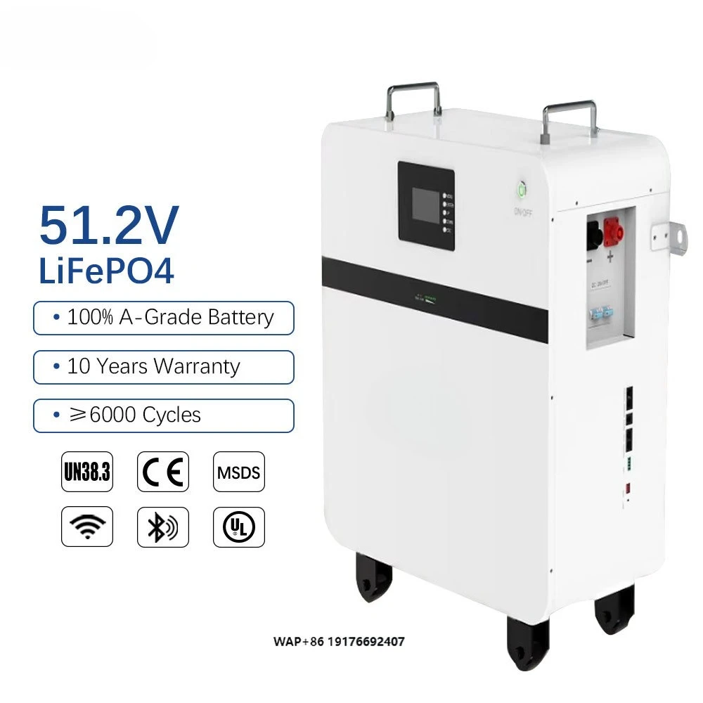 Портативная роликовая батарея 20 кВтч, литиевая батарея 300 Ач для домашней солнечной энергетической системы с портом связи CAN
Портативная роликовая батарея 20 кВтч, литиевая батарея 300 Ач для домашней солнечной энергетической системы с портом связи CAN