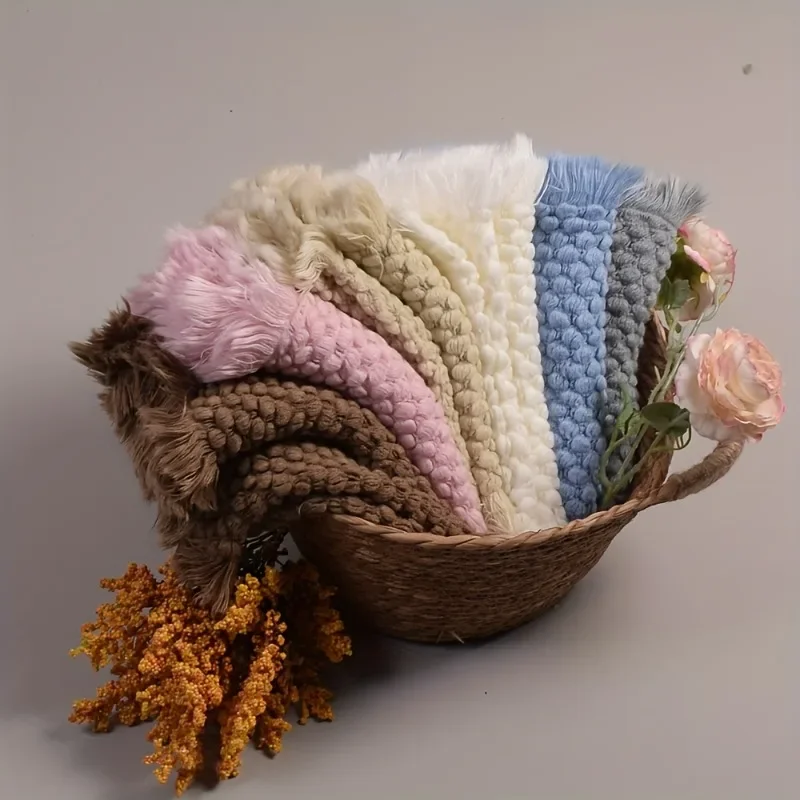 MultiColor Backdrop Blanket Newborn Photography Props Soft Pineapple Pattern Basket Filler Blanket Photos Posing Wrap Cushion
MultiColor Backdrop Blanket Newborn Photography Props Soft Pineapple Pattern Basket Filler Blanket Photos Posing Wrap Cushion