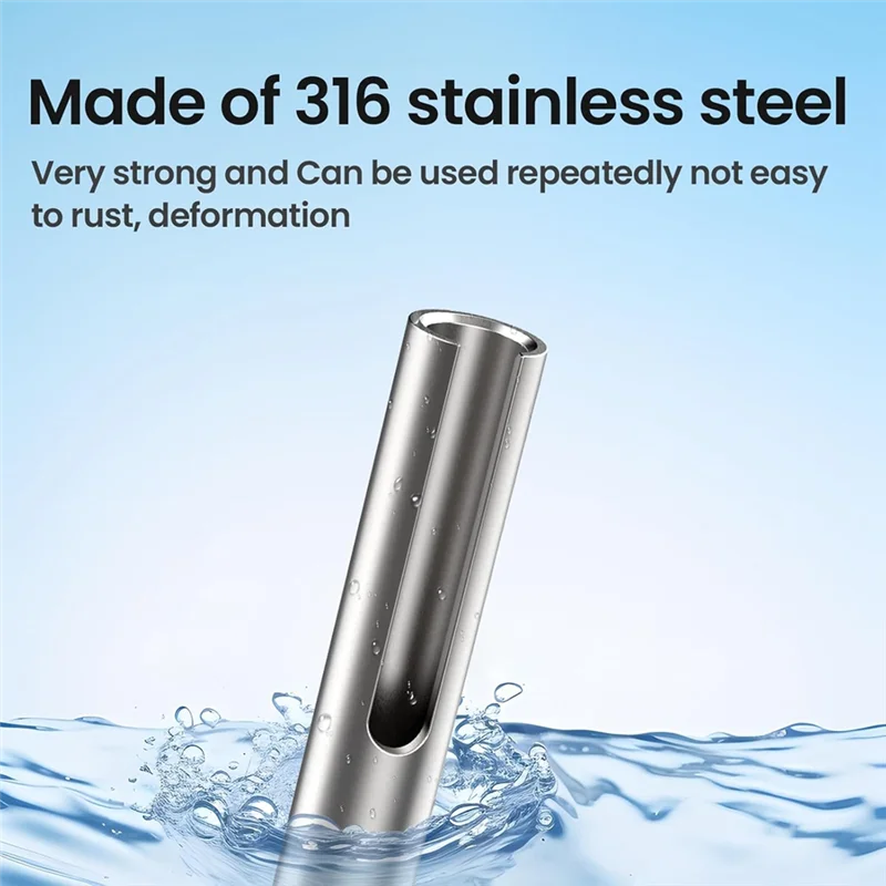 20Pack 1/8In Invisible Cable Railing Kit,Swageless Cable Railing Kit,Cable Railing Invisible Terminal Fixed End Hardware-ABUA
20Pack 1/8In Invisible Cable Railing Kit,Swageless Cable Railing Kit,Cable Railing Invisible Terminal Fixed End Hardware-ABUA