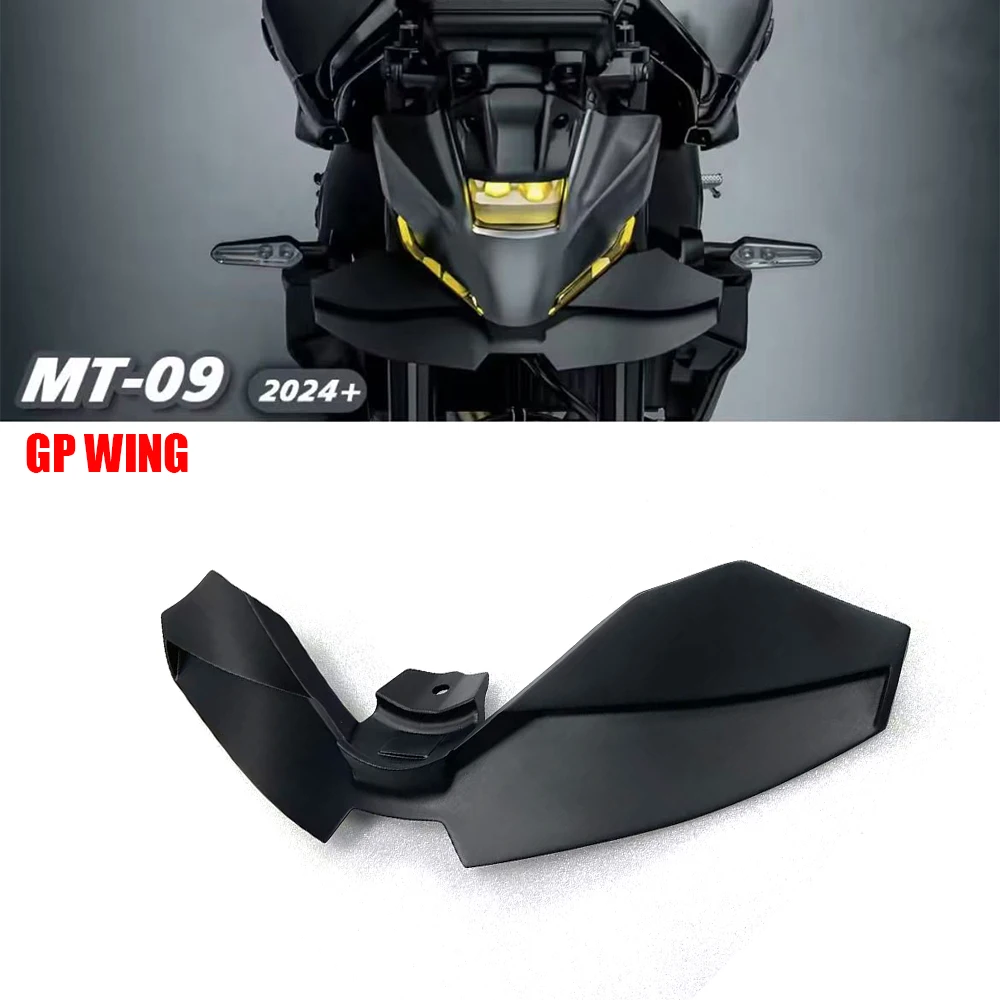 For MT 09 MT09 SP 2024 2025 New Accessories Carbon Fiber Downforce Plate Motorcycle Front Spoiler Aerodynamics Front Spoiler Kit
For MT 09 MT09 SP 2024 2025 New Accessories Carbon Fiber Downforce Plate Motorcycle Front Spoiler Aerodynamics Front Spoiler Kit