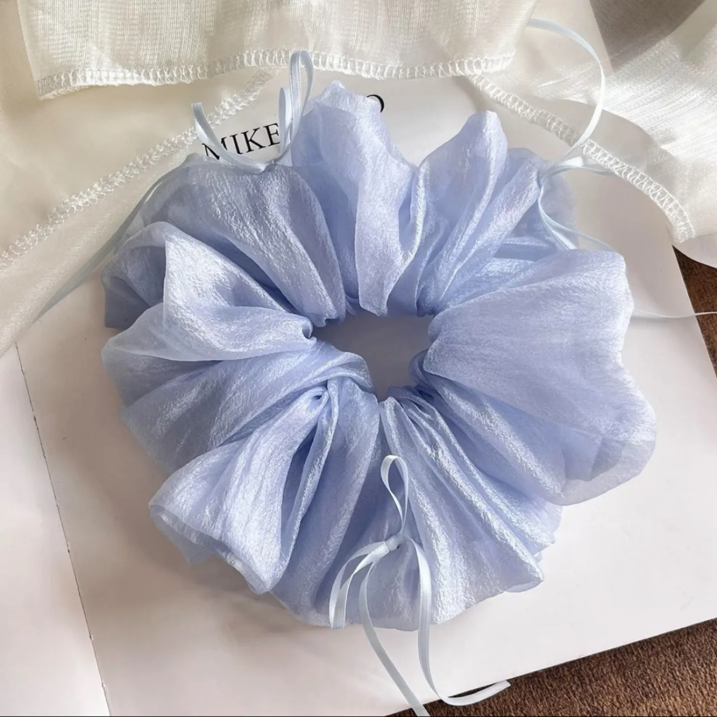 Soft Yellow Bubble Scrunchie with Large Bow Hair Ring for Casual Messy Ponytail Women Daily High Quality Braid Accessories
Soft Yellow Bubble Scrunchie with Large Bow Hair Ring for Casual Messy Ponytail Women Daily High Quality Braid Accessories
