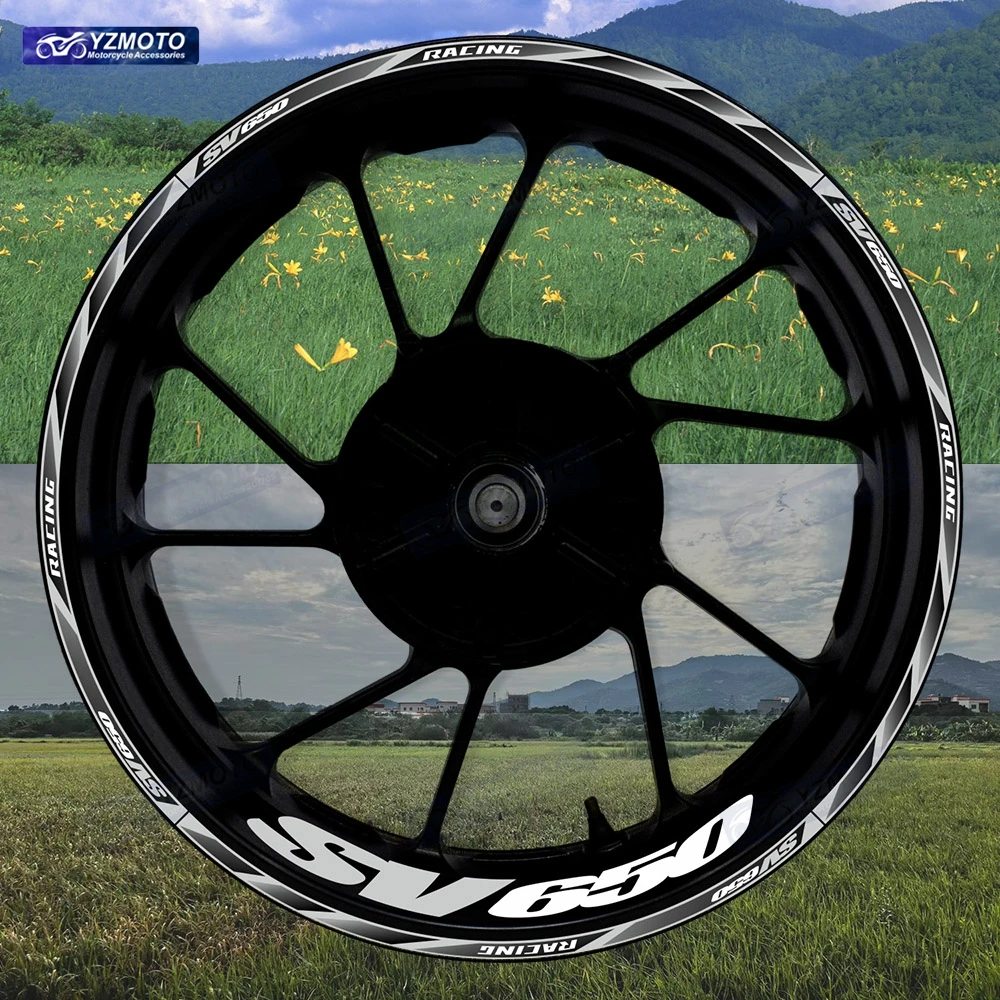 For SV650 Motorcycle 17 Inch Front And Rear Wheel Sticker Hub Decal Modified Reflective Waterproof Decorative Rim Stickers
For SV650 Motorcycle 17 Inch Front And Rear Wheel Sticker Hub Decal Modified Reflective Waterproof Decorative Rim Stickers