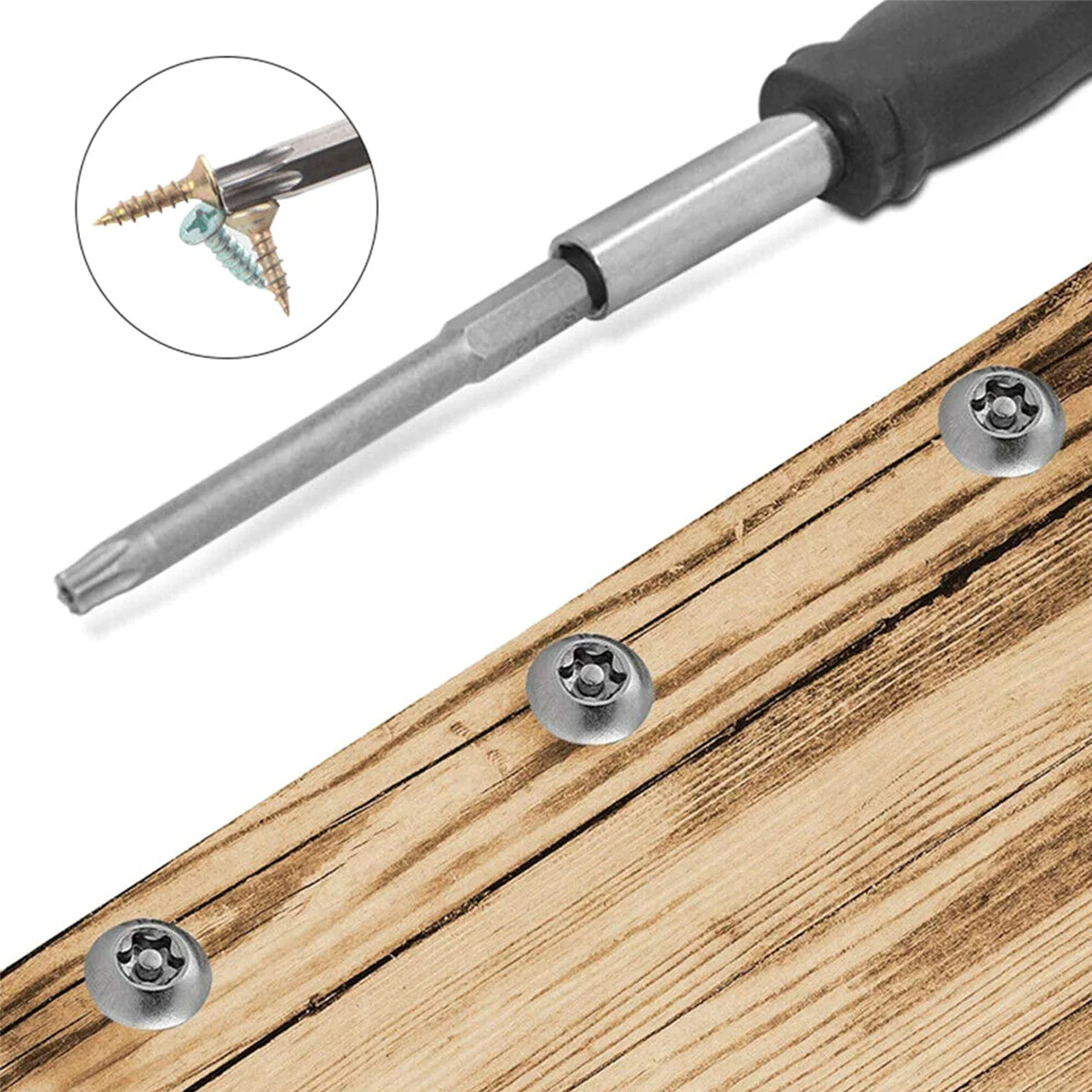 11Pcs Torx Screwdriver Bit Set 1/4 Inch Professional Magnetic Star S2 Steel Hex Shank Tough Torx Star Hex Security Security Set
11Pcs Torx Screwdriver Bit Set 1/4 Inch Professional Magnetic Star S2 Steel Hex Shank Tough Torx Star Hex Security Security Set