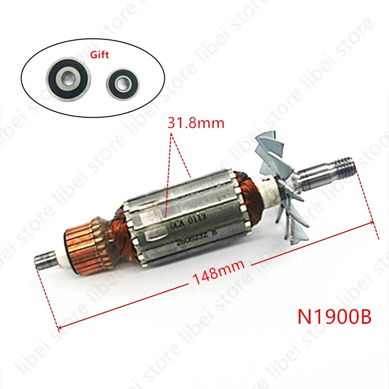 ArmatureReplace For MAKITA N1900B 1900B MT190 1923B N1923B 1901 1902 511938-9 511939-7 AC220-240V Motor Portable Planer Rotor
ArmatureReplace For MAKITA N1900B 1900B MT190 1923B N1923B 1901 1902 511938-9 511939-7 AC220-240V Motor Portable Planer Rotor